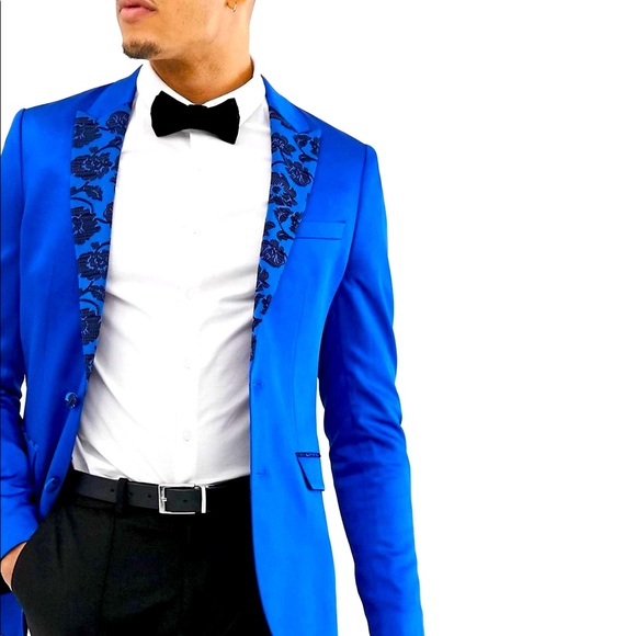 ASOS Other - ASOS DESIGN NWOT Tall Blazer w/ Jacquard Lapel